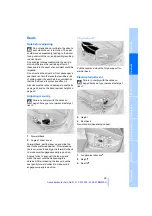 Preview for 41 page of BMW 2007 X5 3.0d Owner'S Handbook Manual