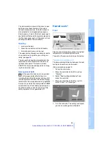 Preview for 47 page of BMW 2007 X5 3.0d Owner'S Handbook Manual