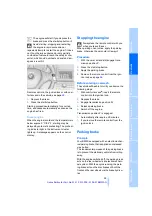 Preview for 57 page of BMW 2007 X5 3.0d Owner'S Handbook Manual