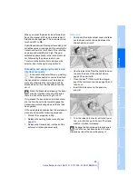 Preview for 61 page of BMW 2007 X5 3.0d Owner'S Handbook Manual