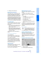 Preview for 65 page of BMW 2007 X5 3.0d Owner'S Handbook Manual