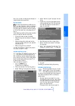 Preview for 89 page of BMW 2007 X5 3.0d Owner'S Handbook Manual