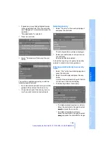 Preview for 141 page of BMW 2007 X5 3.0d Owner'S Handbook Manual