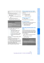 Preview for 145 page of BMW 2007 X5 3.0d Owner'S Handbook Manual