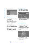 Preview for 178 page of BMW 2007 X5 3.0d Owner'S Handbook Manual