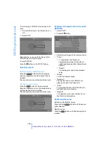 Preview for 208 page of BMW 2007 X5 3.0d Owner'S Handbook Manual