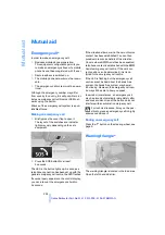 Preview for 236 page of BMW 2007 X5 3.0d Owner'S Handbook Manual