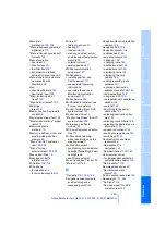 Preview for 261 page of BMW 2007 X5 3.0d Owner'S Handbook Manual