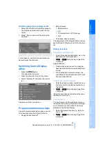 Preview for 23 page of BMW 2008 3 Series Owner'S Manual