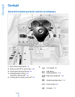 Предварительный просмотр 12 страницы BMW 2008 5 Series Owner'S Manual