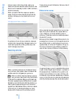 Предварительный просмотр 78 страницы BMW 2008 5 Series Owner'S Manual