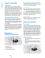 Предварительный просмотр 112 страницы BMW 2008 5 Series Owner'S Manual