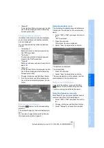 Preview for 165 page of BMW 2008 6 Series Owner'S Manual