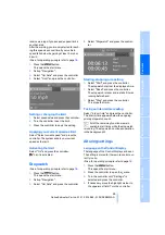 Preview for 87 page of BMW 2008 M3 Owner'S Manual