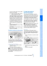 Preview for 99 page of BMW 2008 M3 Owner'S Manual