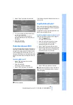 Preview for 171 page of BMW 2008 M3 Owner'S Manual