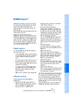 Preview for 205 page of BMW 2008 M3 Owner'S Manual