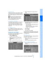 Preview for 73 page of BMW 2008 M6 Owner'S Manual