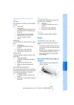 Preview for 191 page of BMW 2008 M6 Owner'S Manual