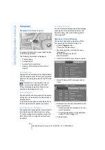 Предварительный просмотр 72 страницы BMW 2008 X6 Owner'S Manual