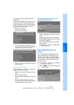 Предварительный просмотр 141 страницы BMW 2008 X6 Owner'S Manual