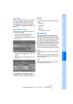 Предварительный просмотр 187 страницы BMW 2008 X6 Owner'S Manual