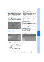 Предварительный просмотр 199 страницы BMW 2008 X6 Owner'S Manual