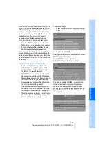 Предварительный просмотр 211 страницы BMW 2008 X6 Owner'S Manual