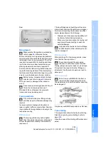 Предварительный просмотр 257 страницы BMW 2008 X6 Owner'S Manual