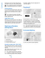 Предварительный просмотр 62 страницы BMW 2008 Z4 Owner'S Manual