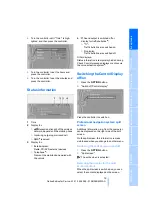 Предварительный просмотр 21 страницы BMW 2009 3 Series Owner'S Manual