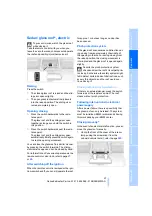 Предварительный просмотр 39 страницы BMW 2009 3 Series Owner'S Manual