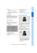 Предварительный просмотр 75 страницы BMW 2009 3 Series Owner'S Manual