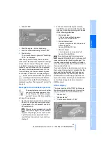 Предварительный просмотр 89 страницы BMW 2009 3 Series Owner'S Manual