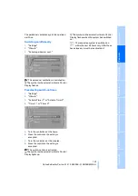 Предварительный просмотр 103 страницы BMW 2009 3 Series Owner'S Manual