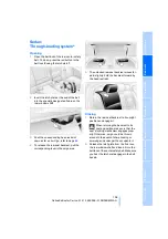 Предварительный просмотр 111 страницы BMW 2009 3 Series Owner'S Manual