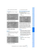 Предварительный просмотр 147 страницы BMW 2009 3 Series Owner'S Manual