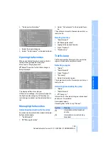 Предварительный просмотр 155 страницы BMW 2009 3 Series Owner'S Manual