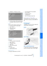 Предварительный просмотр 161 страницы BMW 2009 3 Series Owner'S Manual