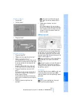 Предварительный просмотр 223 страницы BMW 2009 3 Series Owner'S Manual