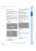 Предварительный просмотр 75 страницы BMW 2009 323i Owner'S Manual