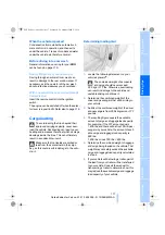 Preview for 119 page of BMW 2009 323i Owner'S Manual