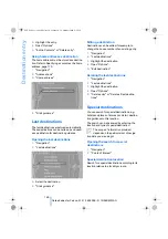 Предварительный просмотр 128 страницы BMW 2009 323i Owner'S Manual