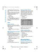 Предварительный просмотр 136 страницы BMW 2009 323i Owner'S Manual