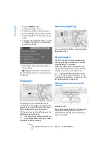 Preview for 114 page of BMW 2009 5 Series Owner'S Manual