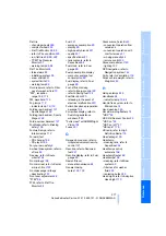 Preview for 279 page of BMW 2009 5 Series Owner'S Manual