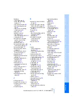 Preview for 281 page of BMW 2009 5 Series Owner'S Manual