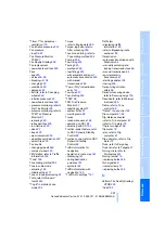 Preview for 289 page of BMW 2009 5 Series Owner'S Manual