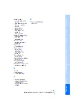 Preview for 291 page of BMW 2009 5 Series Owner'S Manual