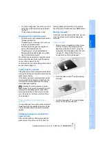 Предварительный просмотр 45 страницы BMW 2009 6 Series Owner'S Manual